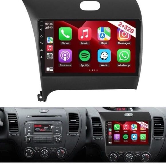 2+32 GB Android 13 Radio 9 Inch with Wireless Carplay Android - Picture 1 of 3